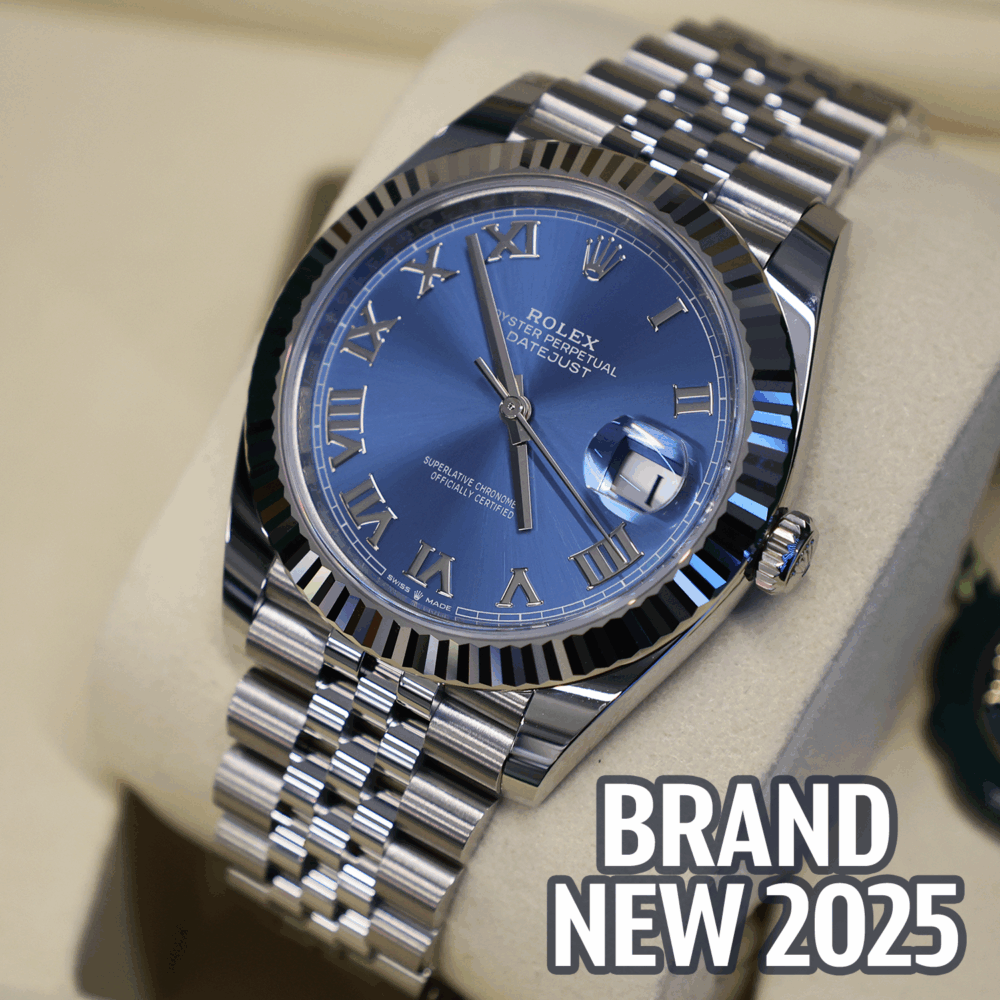 2025 Rolex Datejust 41mm Fluted Bezel Jubilee Bracelet - RSP £14,000!