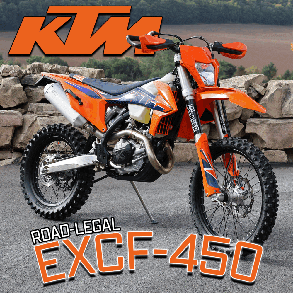 2022 KTM EXCF450 ROAD LEGAL MOTOCROSS BIKE - IMMACULATE! - RRP £11,699