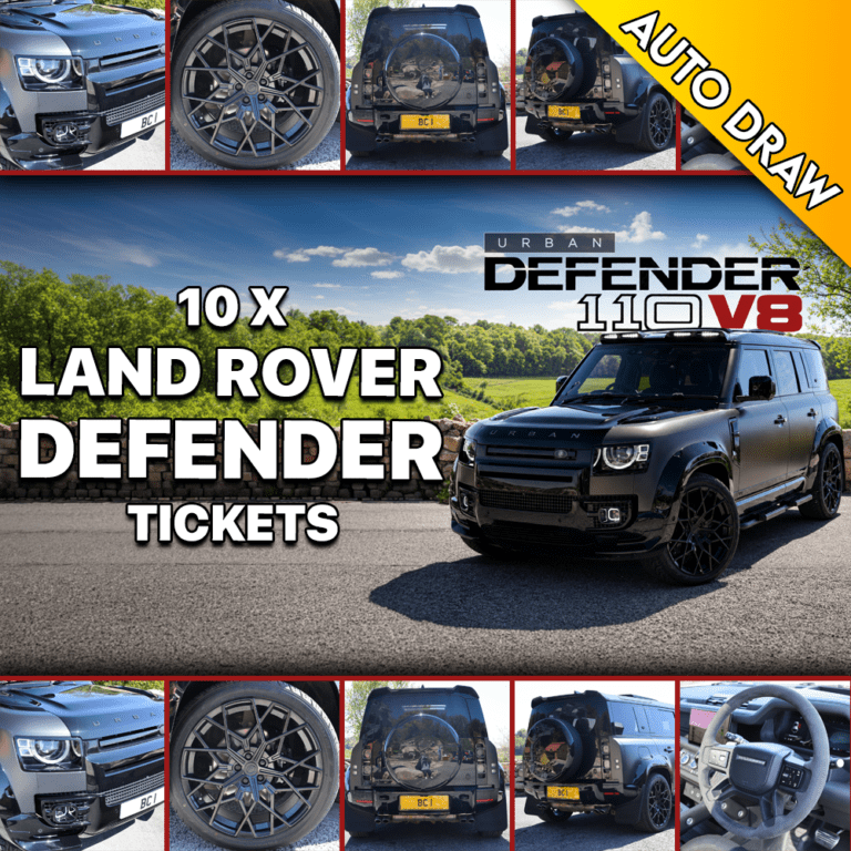 WIN 10 X LAND ROVER DEFENDER TICKETS WORTH £300 - DRAW NO.16 - Bonkers ...