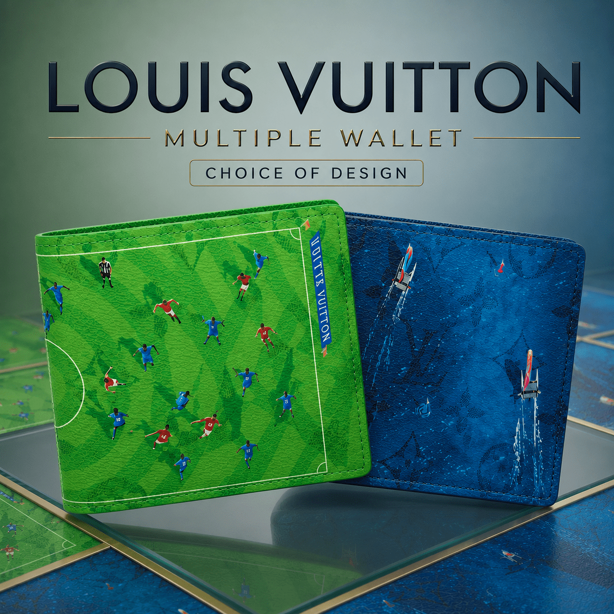 LOUIS VUITTON MULTIPLE WALLET (VARIOUS DESIGNS) – RRP £455