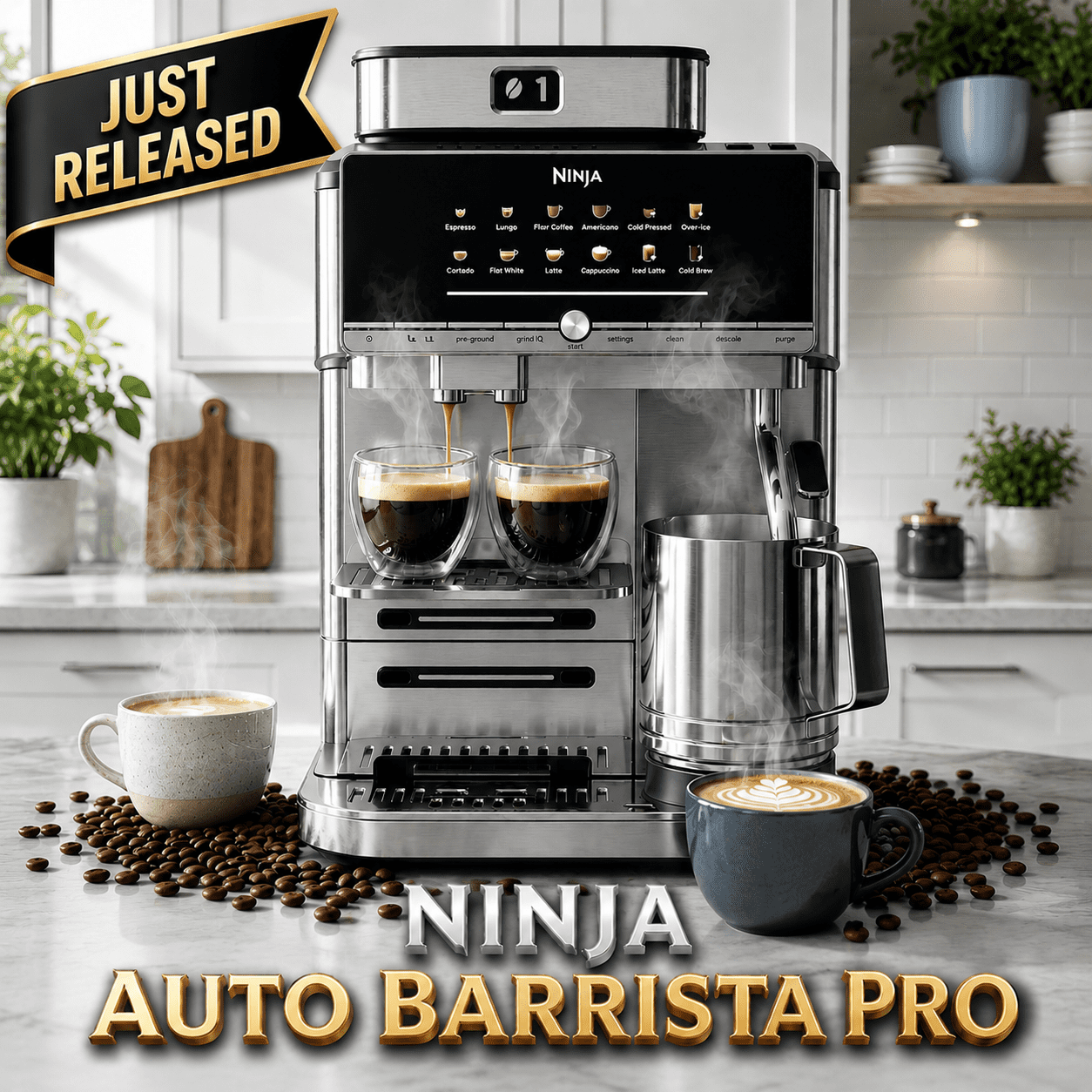 Ninja AutoBarista Pro Automatic Coffee Machine – RRP £899.99!