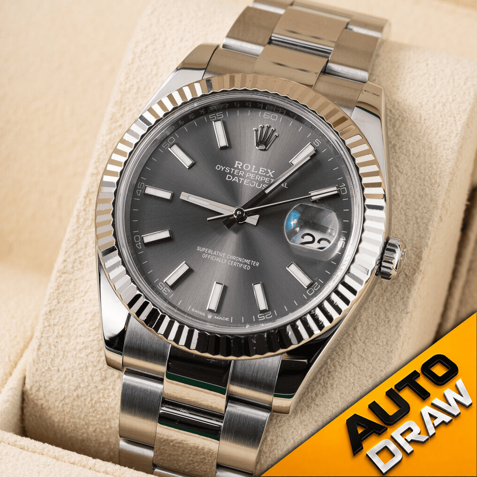2026 Rolex Datejust 41mm Fluted Bezel – RSP £13,000!