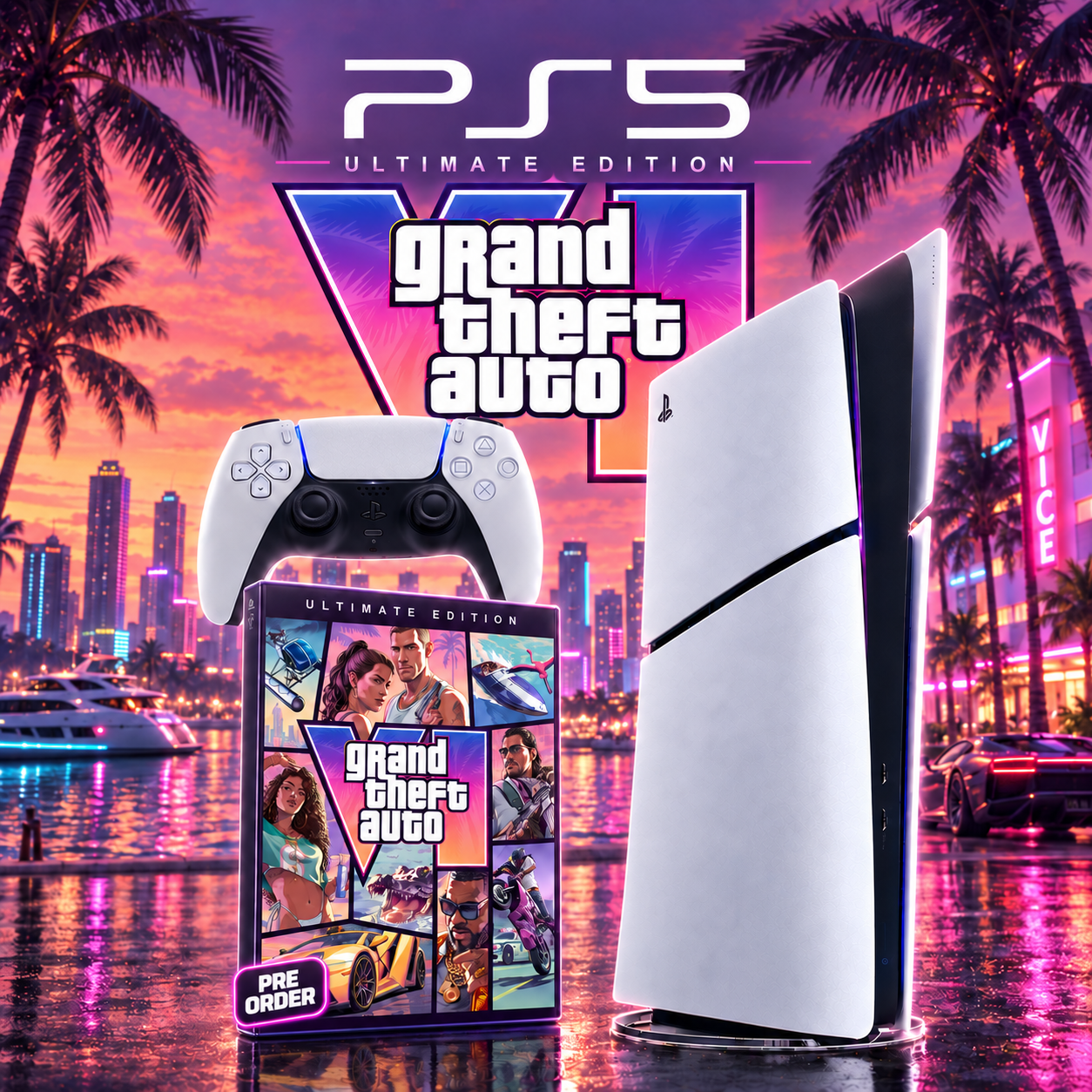 Playstation 5 GTA 6 Ultimate Edition Bundle