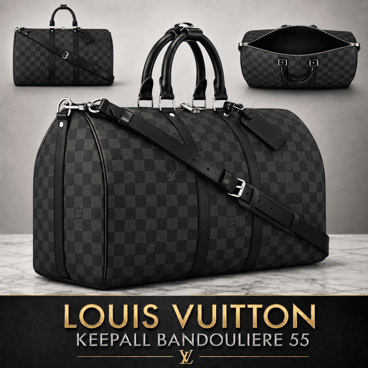 Louis Vuitton Keepall 55 Bandouliere – Brand New – RRP £2,090