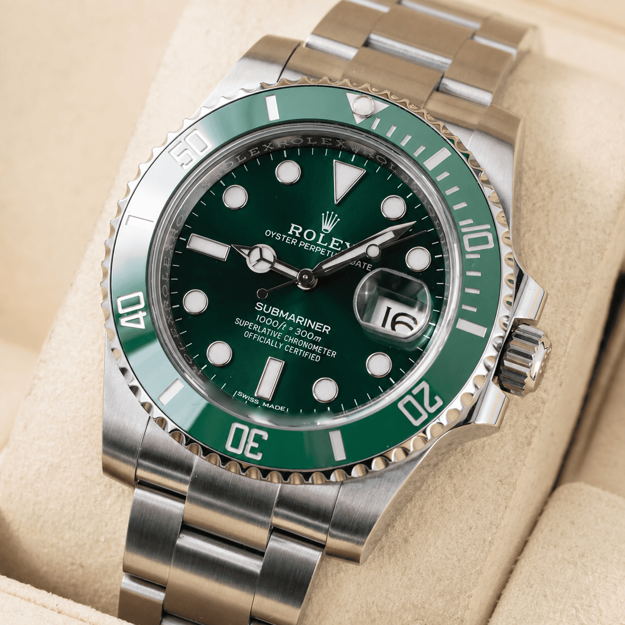 ROLEX Submariner ‘HULK’ – RSP £16,000 – LOW ODDS!