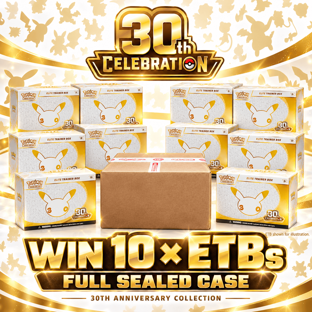 POKEMON 151 Booster Bundle Display Case English SEALED! – 10 BOXES – RSP £2,500!