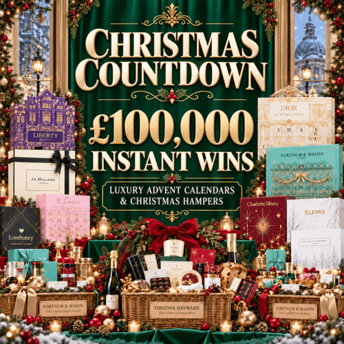 CHRISTMAS COUNTDOWN! – £100K HAMPERS & CALENDARS INSTANT WIN