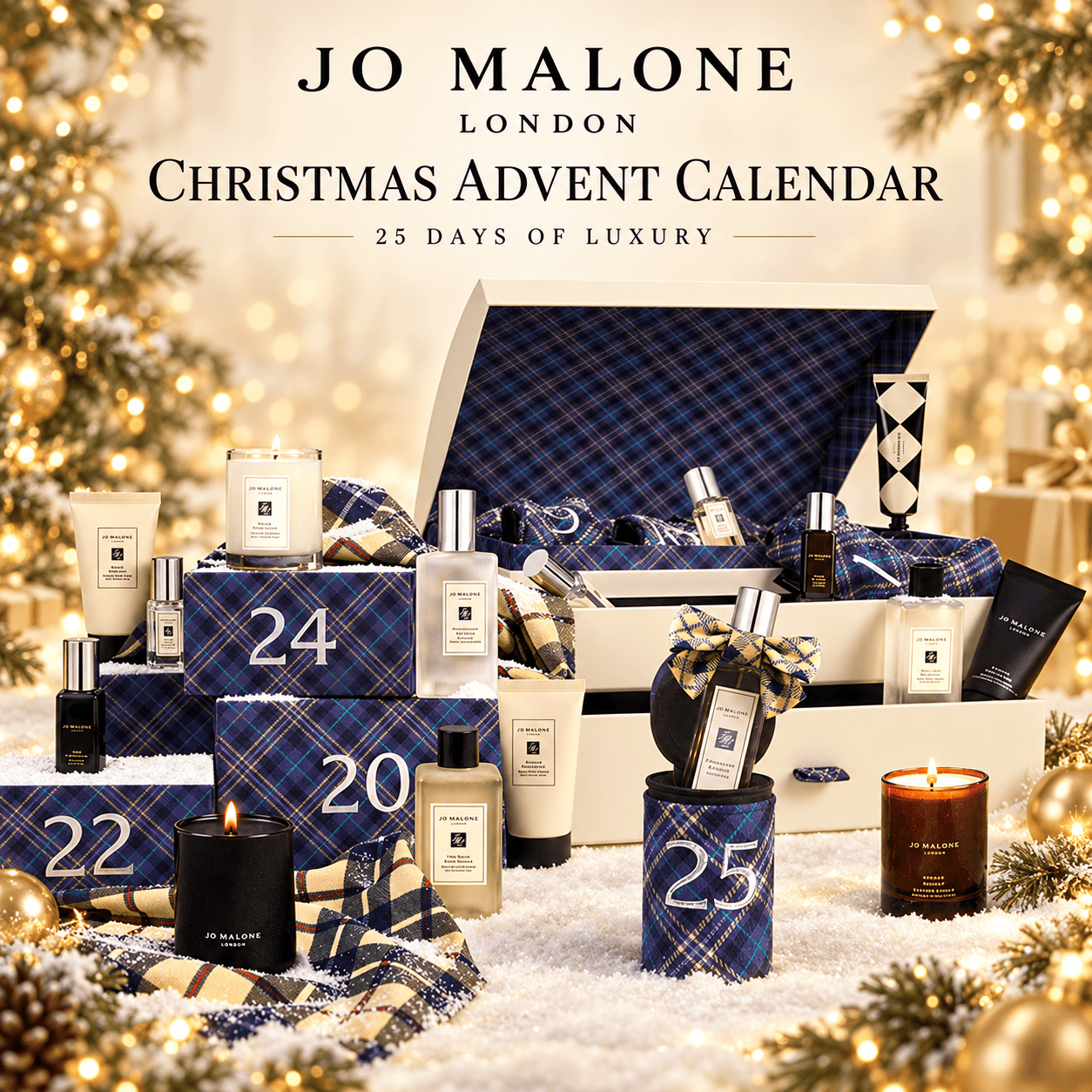 JO MALONE LUXURY ADVENT CALENDAR – RRP £539!