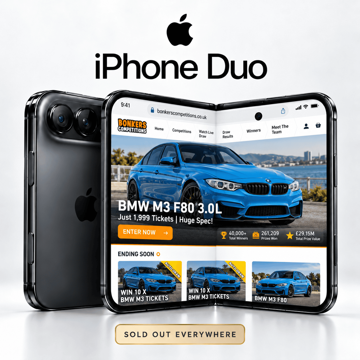 Apple iPhone DUO 256GB Midnight – SOLD OUT EVERYWHERE!